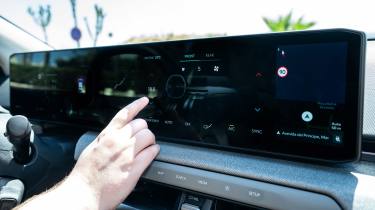Kia EV4 - touchscreen